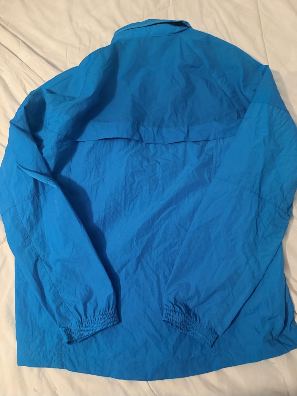 American Eagle Outfitters Bright Blue Men's Windbreaker Jacket NWT - Size M - Picture 5 of 6